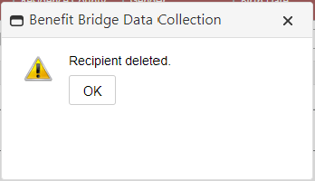 Delete Recipient image